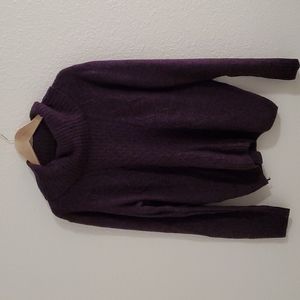 ❄️FADED GLORY Purple Turtleneck Sweater